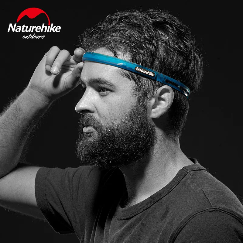 Naturehike спортивный Спортивный Браслет Противоскользящий Sweatband дышащий высококачественный силиконовый головной убор Баскетбол Йога Бег Туризм Спорт