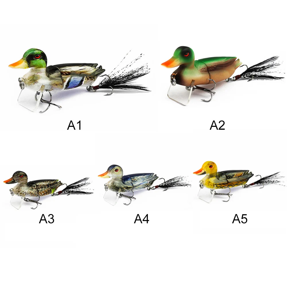MrY 3D утка рыболовная приманка приманки плавать приманки рыболовные снасти инструменты с крючками