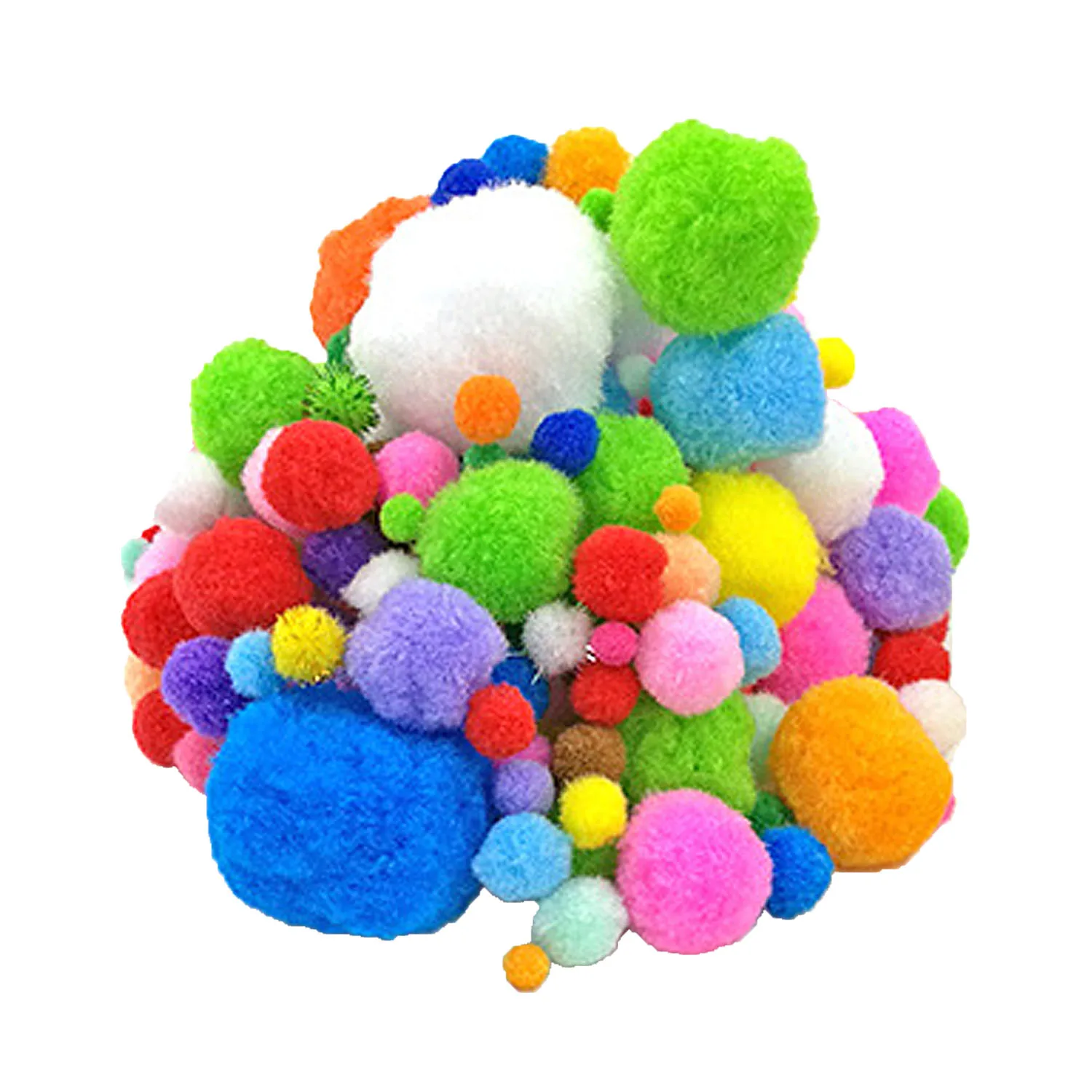 Малыш 200 пушистый блеск синель стебли 150 шевелиться Googly Eyes 200 Pom Poms мяч Монтессори Diy искусство и ремесло игрушка ручной работы