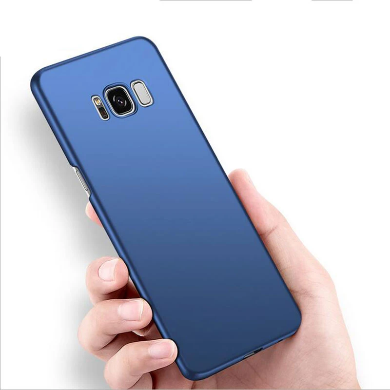 S8 S8Plus Case Luxury Slim Smooth Matte Hard PC 360 Full Protective 