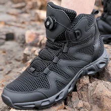 Уличная обувь; мужская летняя дышащая обувь с сеткой; Быстросохнущий ультра-светильник; нескользящая пляжная обувь; обувь для плавания; обувь для рыбалки