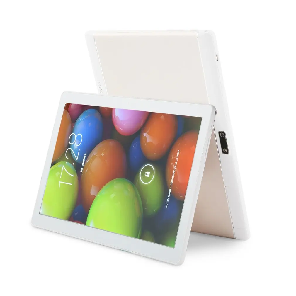 

3G PC Tablet Ultra Slim LESHP KT107 10.1 Inch For Android 6.0 2+16G Panel Computer With Front Rear Cameras EU Plug