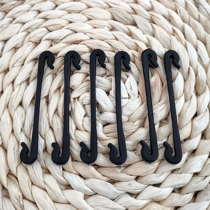Fasteners Tool for Garden Plants Bundled Buckle Grape Vines Greenhouse Vegetables Clips Stems Fixing Ring Fasteners 50Pcs plant fastening clips