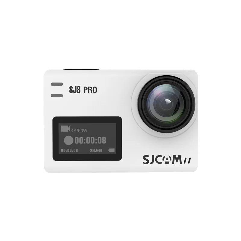 Оригинальная Экшн-камера SJCAM SJ8 серии SJ8 Air& SJ8 Plus и SJ8 Pro 1290P 4K wifi Пульт дистанционного управления Водонепроницаемая Спортивная DV - Цвет: SJ8 PRO White