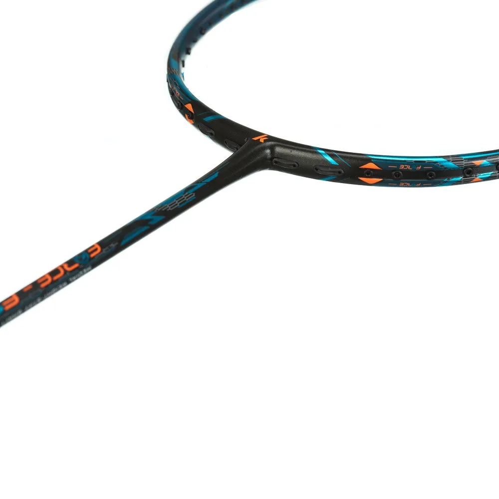 Kawasaki profesional Raquetas de bádminton con cadena tipo ofensivo 100% Carbon raqueta caja Marcos fuerza F9