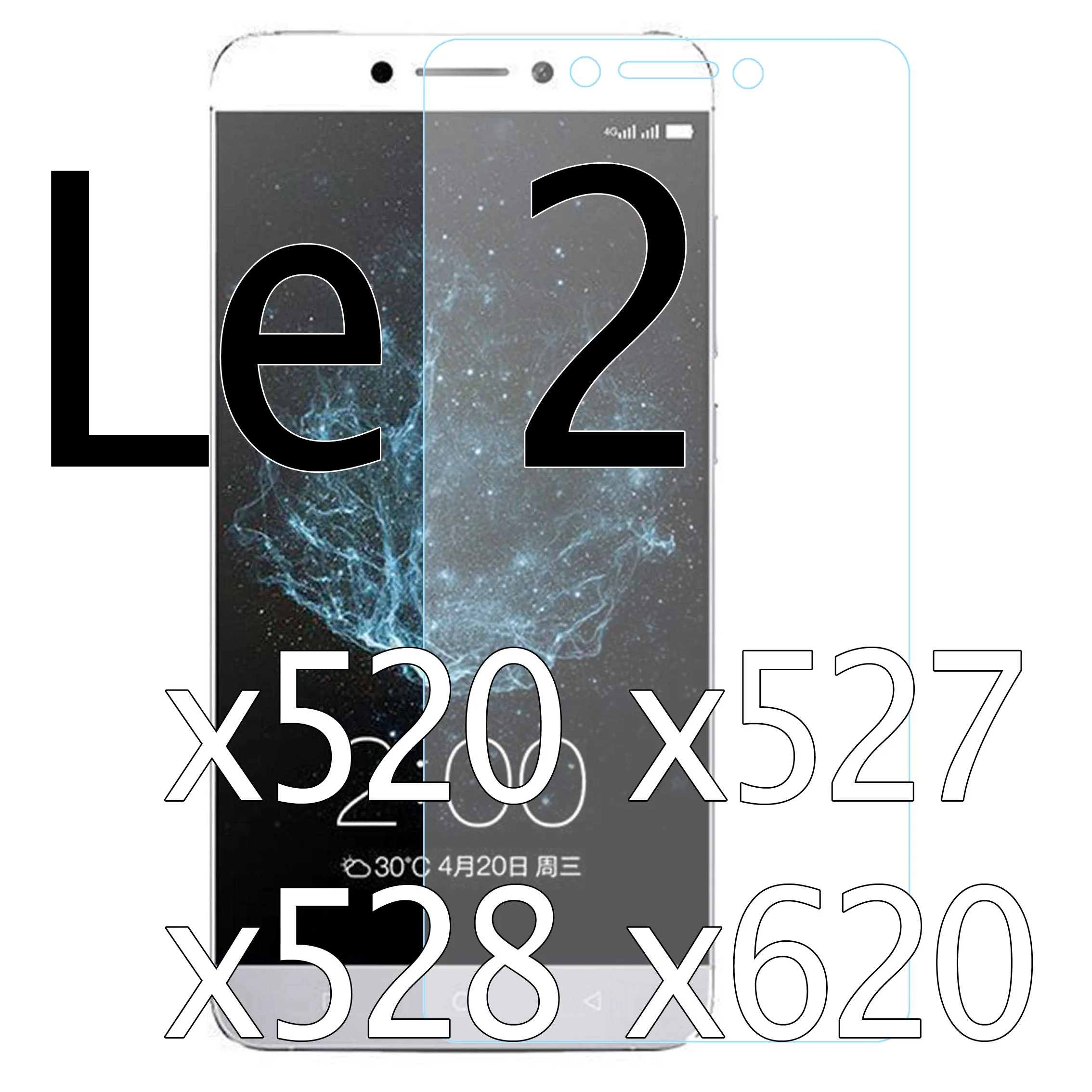 Защитная пленка для экрана Letv LeEco Le 2X527X526X520 премиум-класса, закаленное стекло для Le Eco Le2 Pro X620 Le 2s S3 X626 X628 X625 - Цвет: Прозрачный