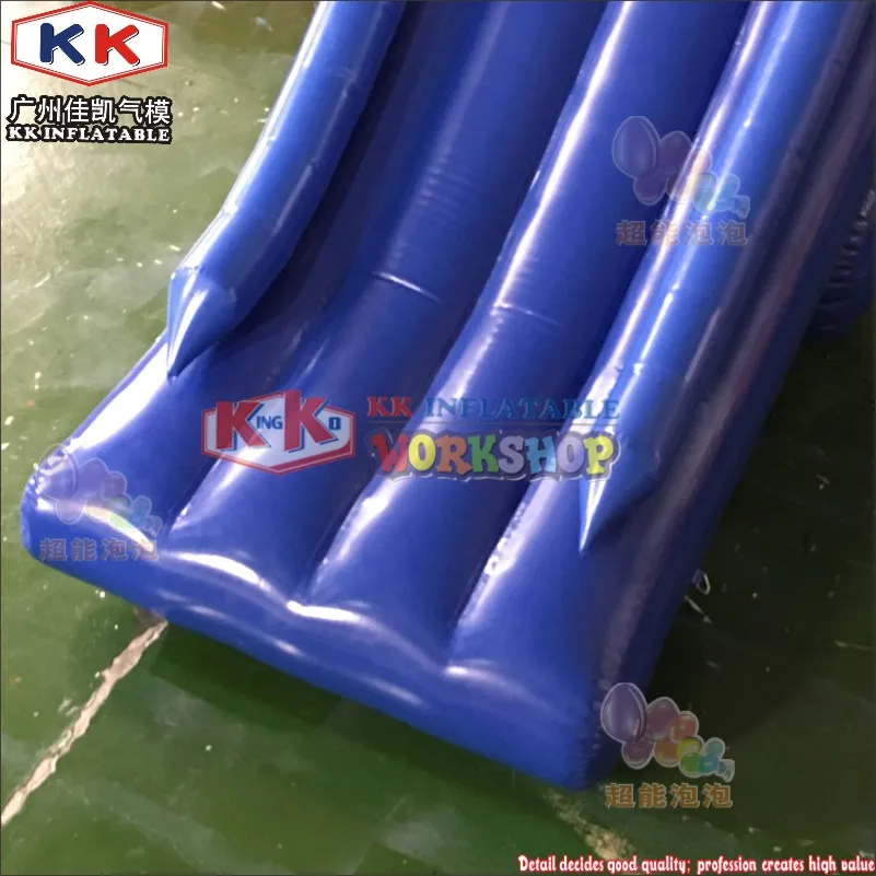 KK заводской поставщик фиолетовая Роскошная воздушная герметичная водная горка яхты для арендного бизнеса