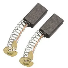 2 шт. пружина и провода 6x10x19 мм электрическая шлифовальная машина мотор угольные щетки Электроинструмент 0,2" x0.4" x0.7" для пылесборника