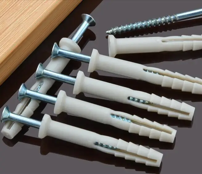 20PCS High quality Expansion screw with Plastic Expansion Bolt Self