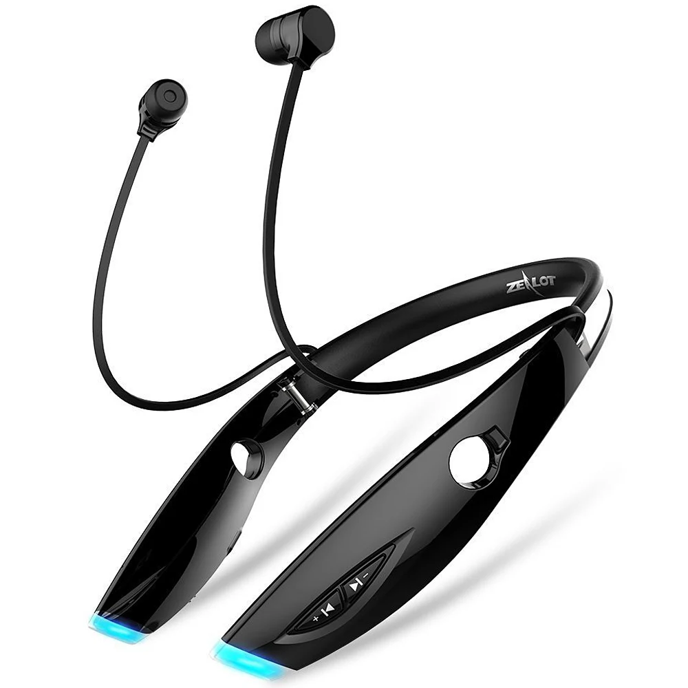 ZEALOT H1 стереонаушники с защитой от пота Bluetooth наушники шейным ремешком