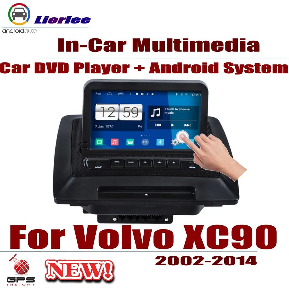 

For Volvo XC90 2002~2014 Car Android GPS Navigation DVD Player Radio Stereo AMP BT USB SD AUX WIFI HD Screen Multimedia