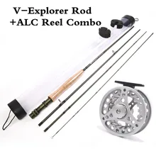 Maximumcatch 9FT Fly Fishing Rod And Fly Reel Combo 5 6 7 8WT Medium Fast IM6