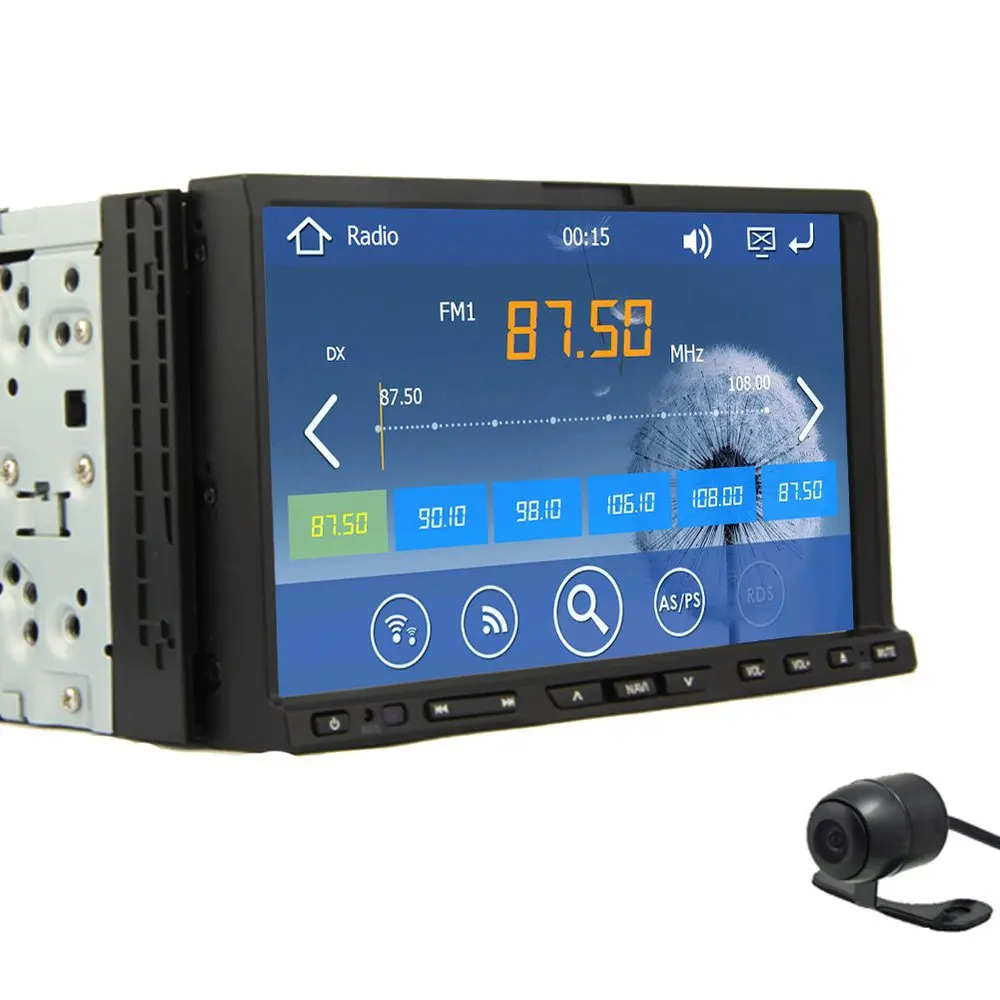 Win CE System Universal Double 2 Din Car DVD Player GPS Bluetooth Radio Stereo CD Player