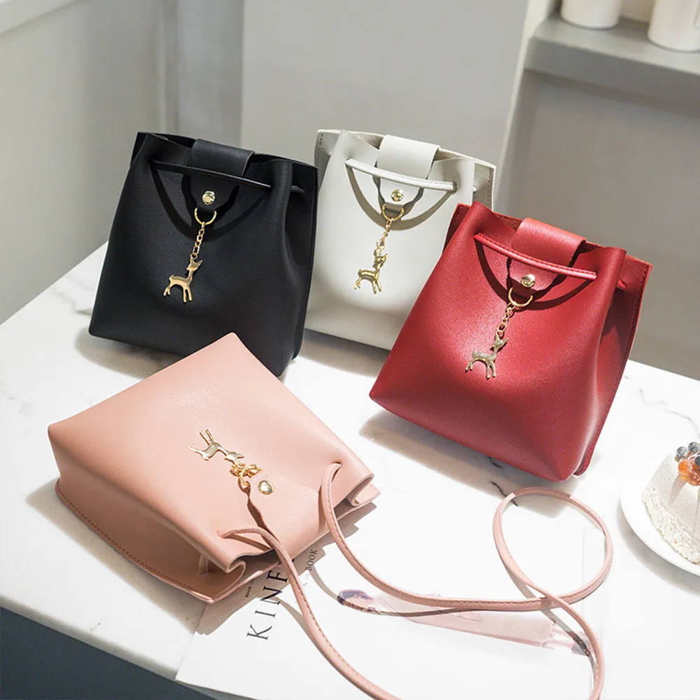 

bag crossbody bags for women clutch bag hand sling Women Fashion Solid Deer Cover Crossbody Shoulder Phone Coin bolsos mujer