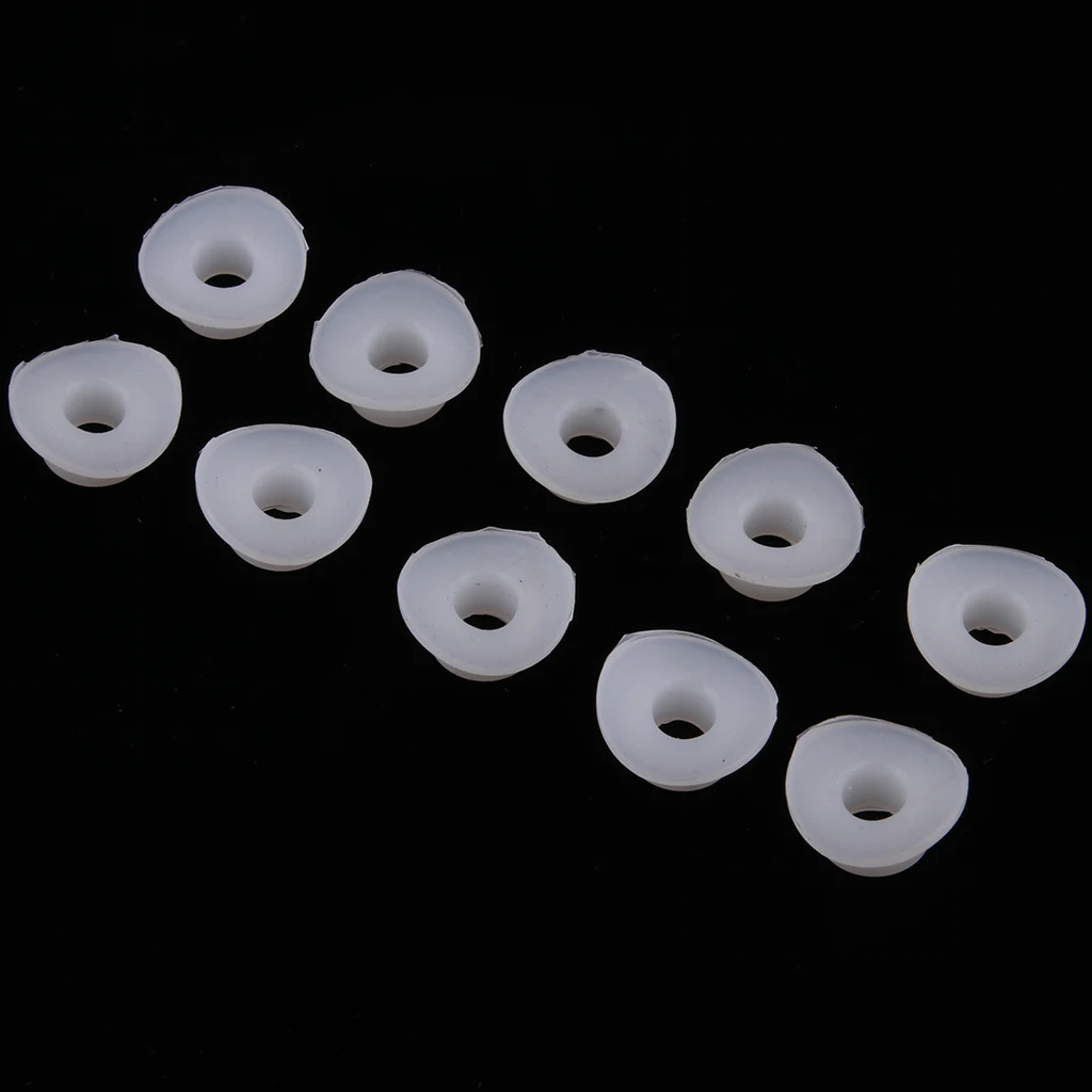 10x Waterproof Air Tire Valve Cap Stem Mud Guard Cover Silicone Rubber Universal for InnerTube of Motorcycles Bike ATV 6mm