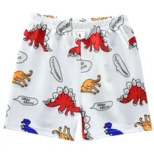 Шорты с динозавром для мальчиков, летние купальные костюмы для детей, пляжная одежда для мальчиков, купальные шорты для пляжа, G48-1673