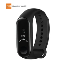 Xiaomi Mi Band 3 50 M водонепроницаемый Bluetooth 4,2 PPG монитор сердечного ритма Sonsor 0,78 дюймов OLED экран фитнес-трекер умный Браслет