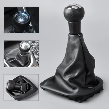 

CITALL Black 5 Speed Gear Shift Knob Gaitor Boot for PEUGEOT 307 2001 2002 2003 2004 2005 2006 2007 2008