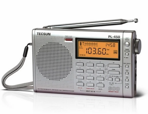 Tecsun PL-450 FM Радио стерео LW MV SW-SSB AIR PLL SYNTHESIZED PL450 вторичная переменная частота радио