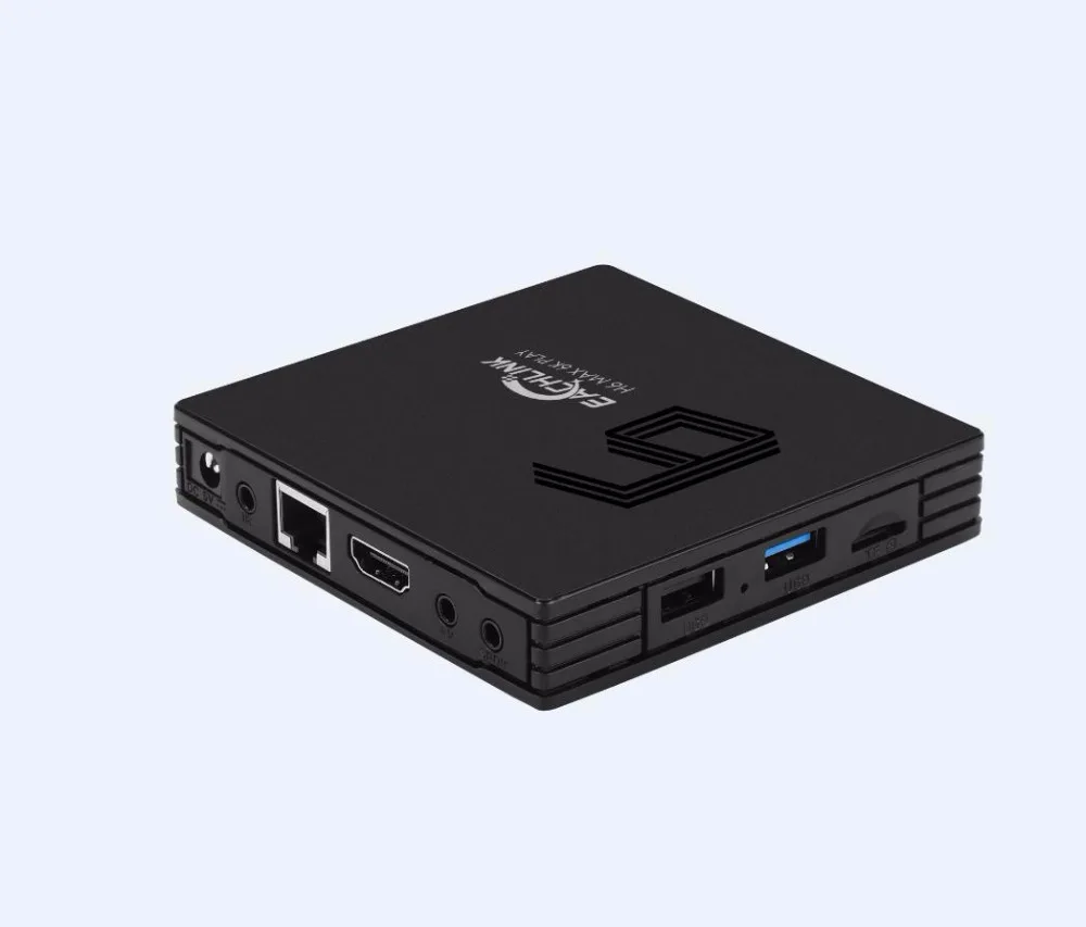 EACHLINK H6 Max Smart tv box Android 9.0 TV Box  4GB RAM + 64GB ROM 2.4G+5.8GWiFi 100Mbps USB3.0 BT4.1 Support 6K H.265 (4)