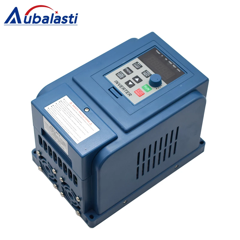 Инвертор Aubalasti 380 кВт 380 кВт 4 кВт 380 В преобразователь частоты 4A 6A 3HP 400 В AT3 3P в выход Гц Используется для станка с ЧПУ