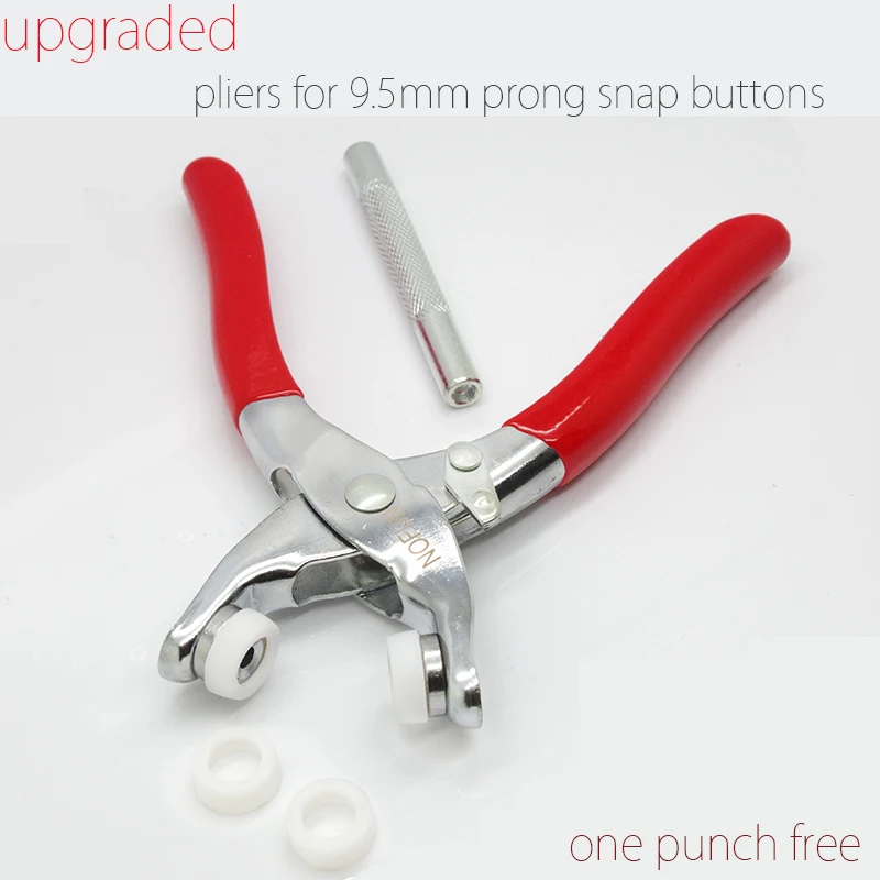 

Upgraded Branded Metal Pliers Tools For 9.5mm Prong Snap Buttons Press For Diaper Clothing