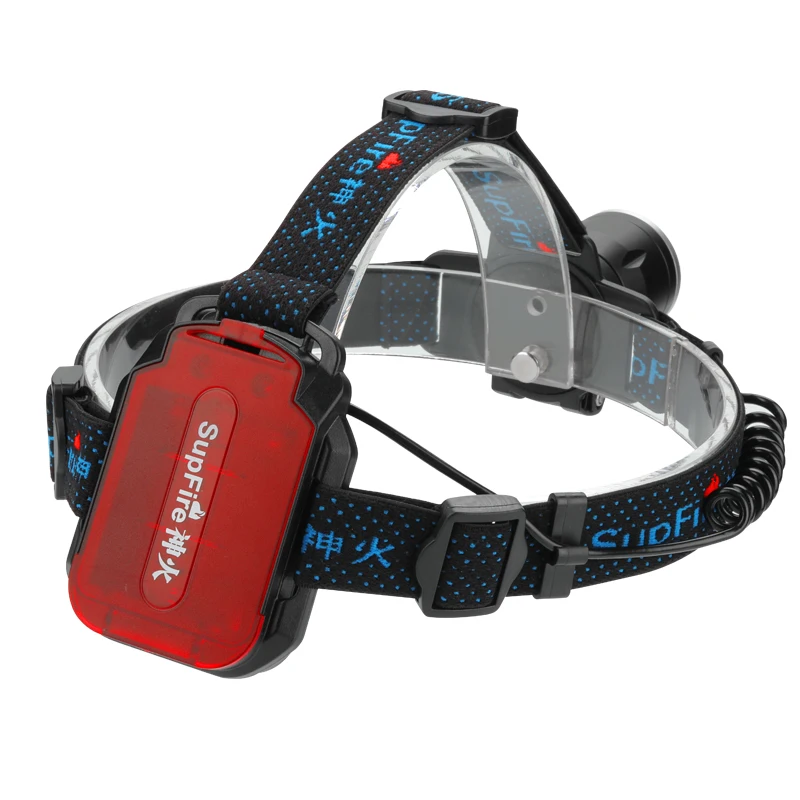 Supfire головной светильник светодиодный HL08 налобный фонарь Linterna|head lamp|headlight ledlight head
