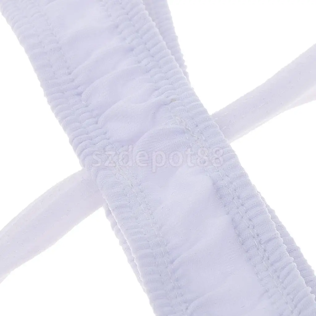 Men Sexy Pouch Thong Underwear Borat Mankini Harness Bikini Lingerie White/Black