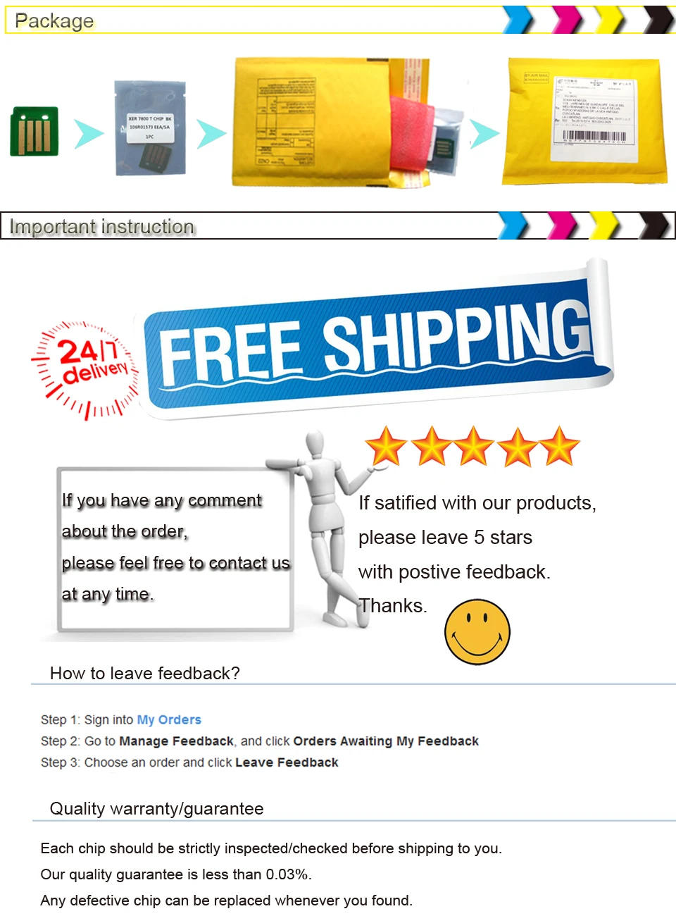 Cheap toner chips
