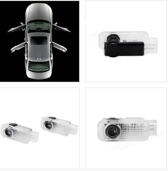 

2pcs LED Welcome Car Light Door Logo Projector Ghost Laser Shadow Lamp For VW welcome light alarm