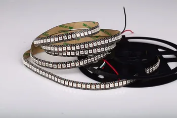

1M SK6812 5050 RGB LED Strip 144leds ws2812b 1m digital bar / M ambi IC ws2811 adalight IP20 TV central vowel