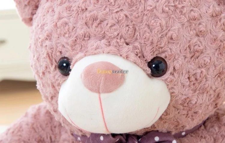 Fancytrader 63'' 160cm Big Giant Stuffed Plush Cute Teddy Bear, Valentine's Day Gift 4 Colors, FT90553 (10)