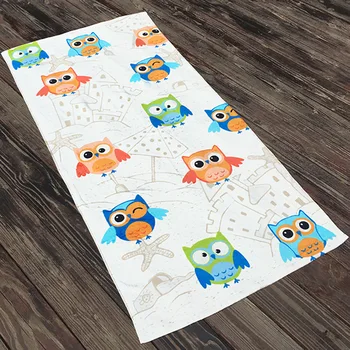 

Large Size 150*75 cm Pure Cotton Bath Towel European Style Beach Wrap Soft Swimming Cartoon Bathing Towels