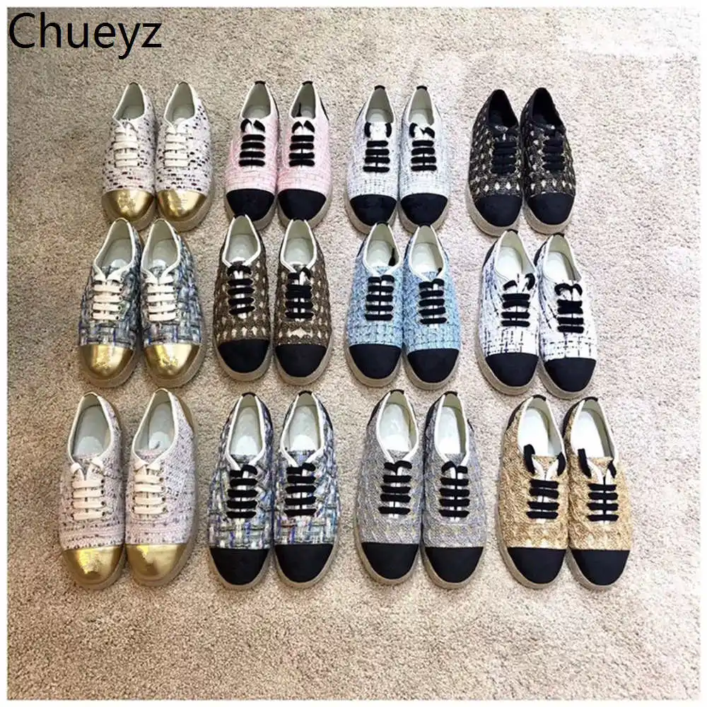 Chueyz/весенние женские туфли с закрытым носком, украшенные воском; женские туфли из натуральной кожи с круглым носком; повседневные Size35-40 на плоской подошве