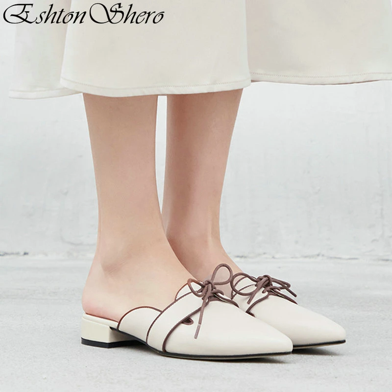 

EshtonShero Summer Women Sandals Shoes Woman Low Heel Platform Mixed Color Pointed Toe Slingback Ladies Wedding Shoes Size 3-9