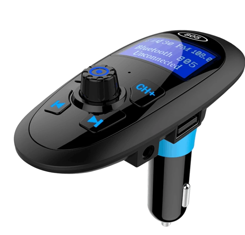 New Car Charger Bluetooth MP3 Player Hands free Adapter with FM