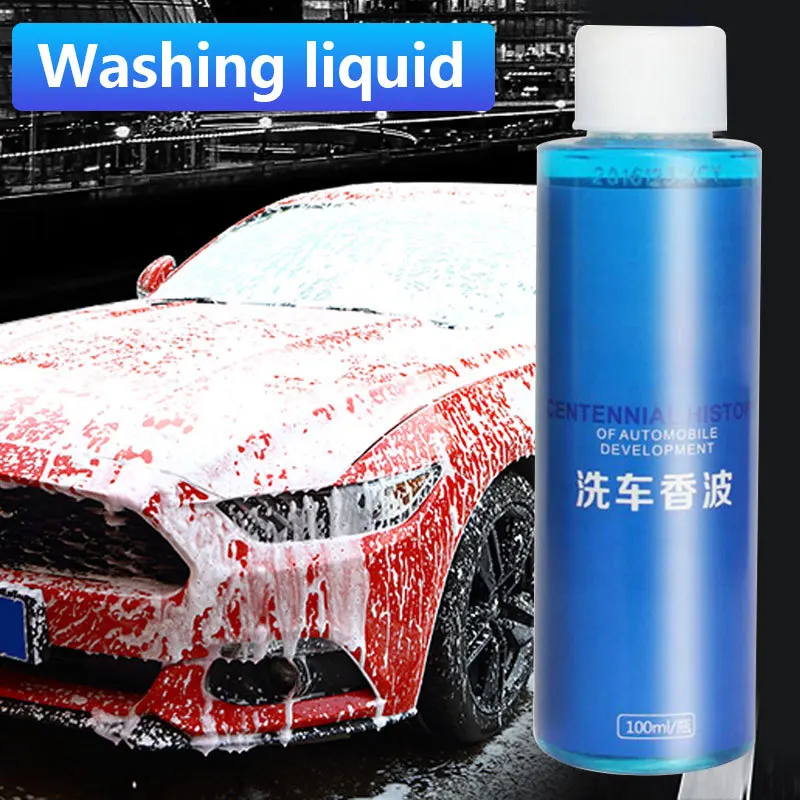 

100ml Car Washing Liquid Deep Decontamination Cleaning Auto Concentrated Foam Car Wash Liquid Beauty Care Car Cleaning Liquid