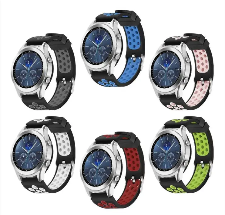Силиконовый резиновый ремешок для mk Cartier мужчин и женщин Samsung gear s3 Classic/Frontier
