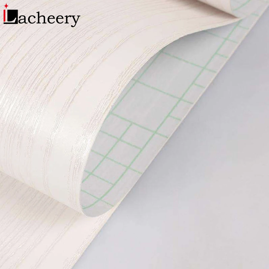 Vinyl Decorative Film Wood Grain Contact Papers Self adhesive Wallpaper for Kitchen Cabinets Furniture Waterproof Wall Stickers
