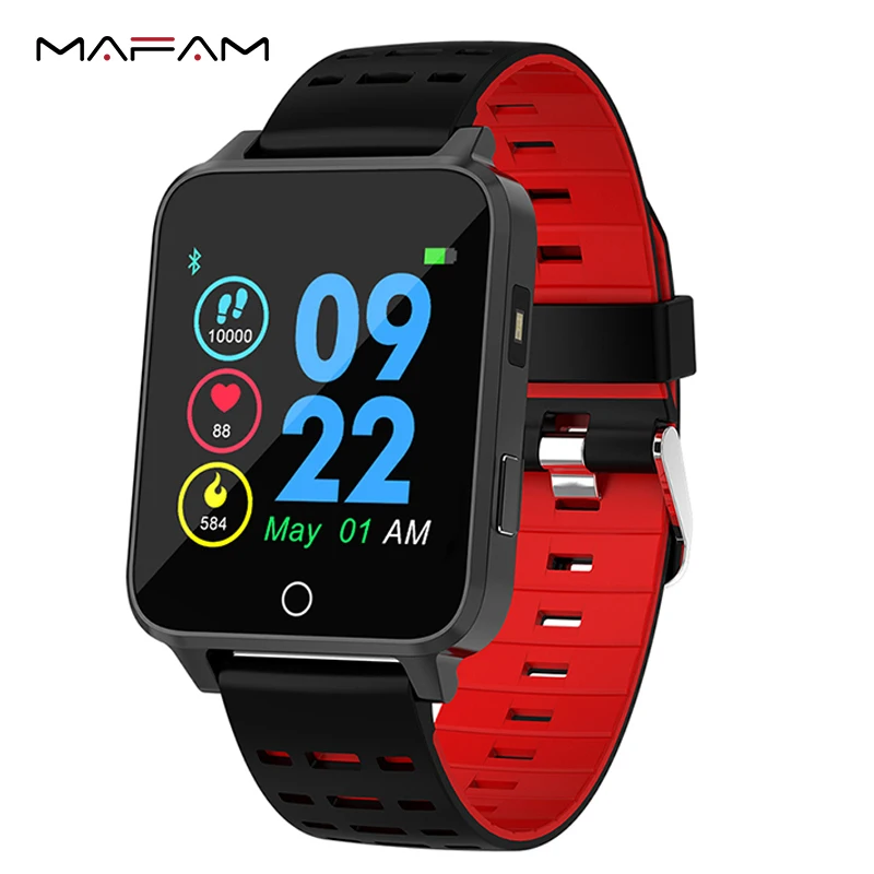 

MAFAM X9 Smart Watch Bracelet Dynamic Menu Torchlight IP68 Waterproof Heart Rate Pedometer Fitness Sleep Smart Band Men Women