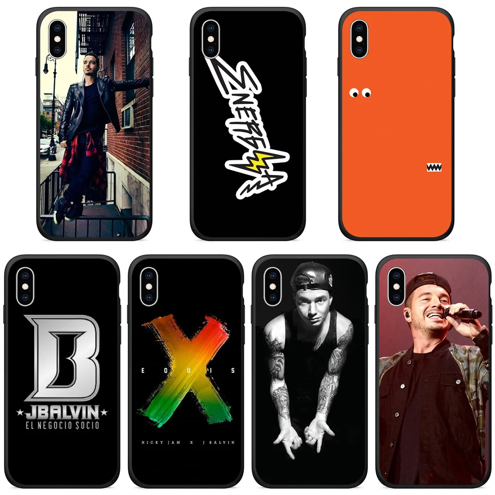 

TPU Phone Case for iPhone xr case Silicone Back Cover pop j balvin for iPhone 8 Plus 6 6s se x xr xs max 5s Phone Cover