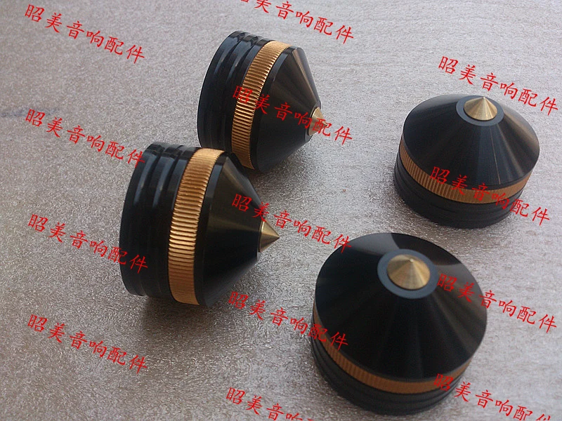  4pcs 39*33 full aluminum alAudio Amplifier Feet / Speaker Spikes Shock / Shock Pad / Computer Machi