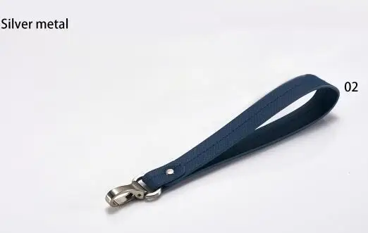 IMIDO синий ремешок из натуральной кожи для сумки клатч Замена мужской т ремень сумка ручной ремень аксессуары сумки мужские и женские дизайнерские STP089 - Цвет: Silver metal 02
