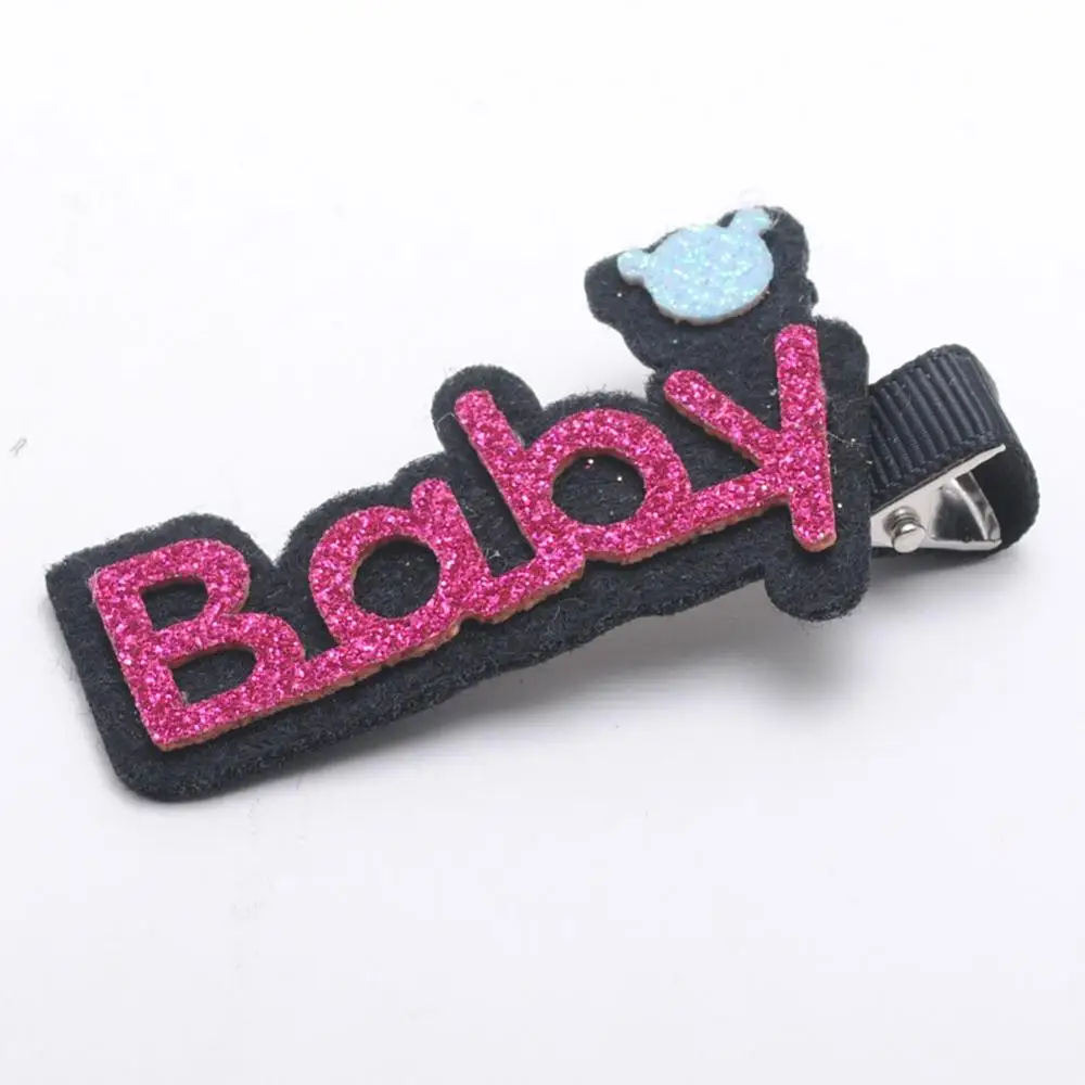 Baby Rose Hair clips Заколки для волос для девочек(3 предмета), комплект для девочек Шпильки детская заколка-пряжка для волос заколки для волос для детей набор аксессуаров для волос - Цвет: Baby Rose Hair clips