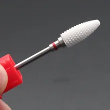 Kesinails керамический сверло для ногтей вращающийся заусенец фреза для ногтей инструмент для маникюра педикюра электрическая дрель для ногтей аксессуары