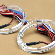 DLAND оптический светодиодный ANGEL EYE RING HALO для BMW STYLE, с 80 мм и 95 мм