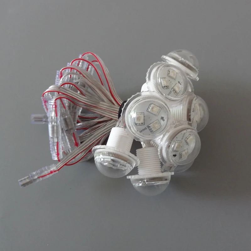 12 В 30 мм 3 светодиодный s UCS1903 rgb пиксель модуль свет 5050 SMD RGB диаметр s/модуль