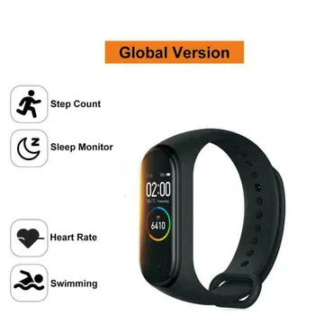

M4 Smart Band Sport Bracelet Watch Heart Rate Monitor Fitness Tracker Smart Wristband 3E20