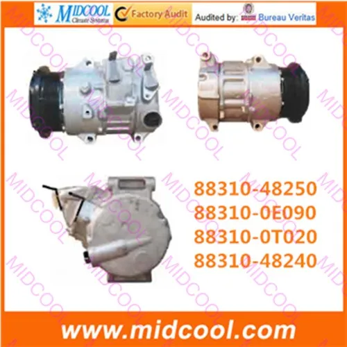  HIGH QUALITY AUTO AC COMPRESSOR 7SEH17C FOR 88310-0E090 88310-48250 88310-0T020 88310-48240