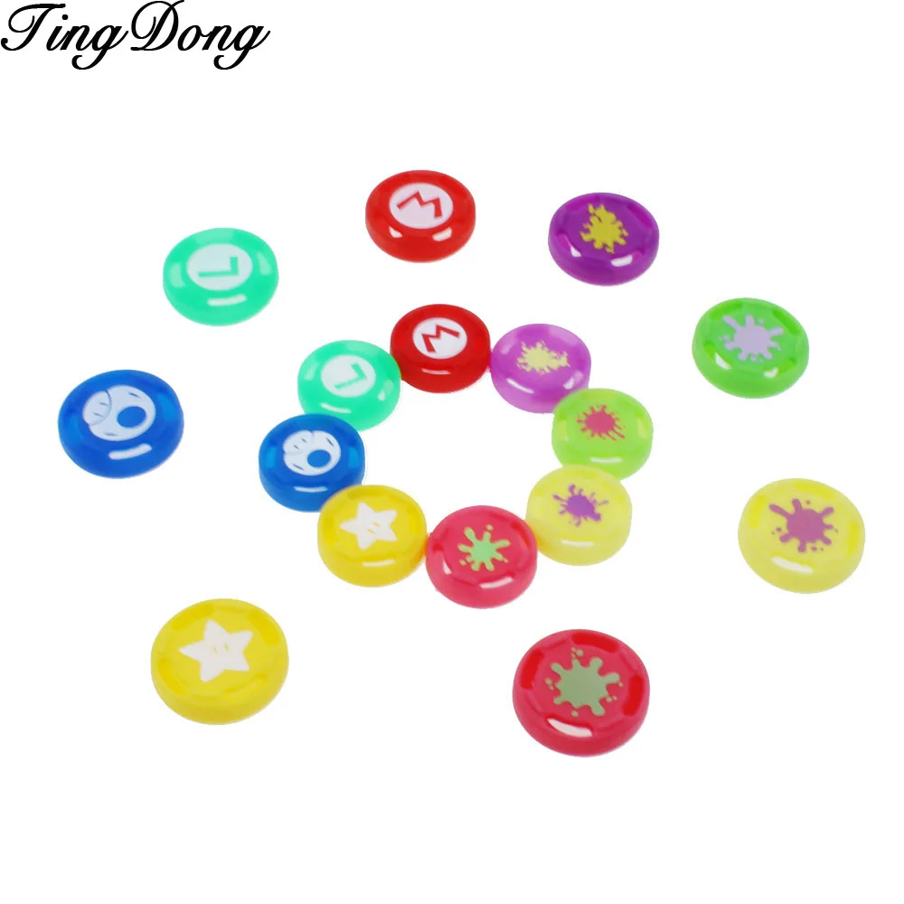 

TingDong For Switch Joy Con Thumb Stick Grip Caps For Switch Pro Controller Joystick Cap Analog Stick Button For PS4 XBOX360